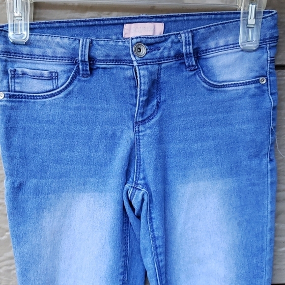 SQUEEZE Girls' 5-Pocket Skinny Jeans 8 - Picture 2 of 4